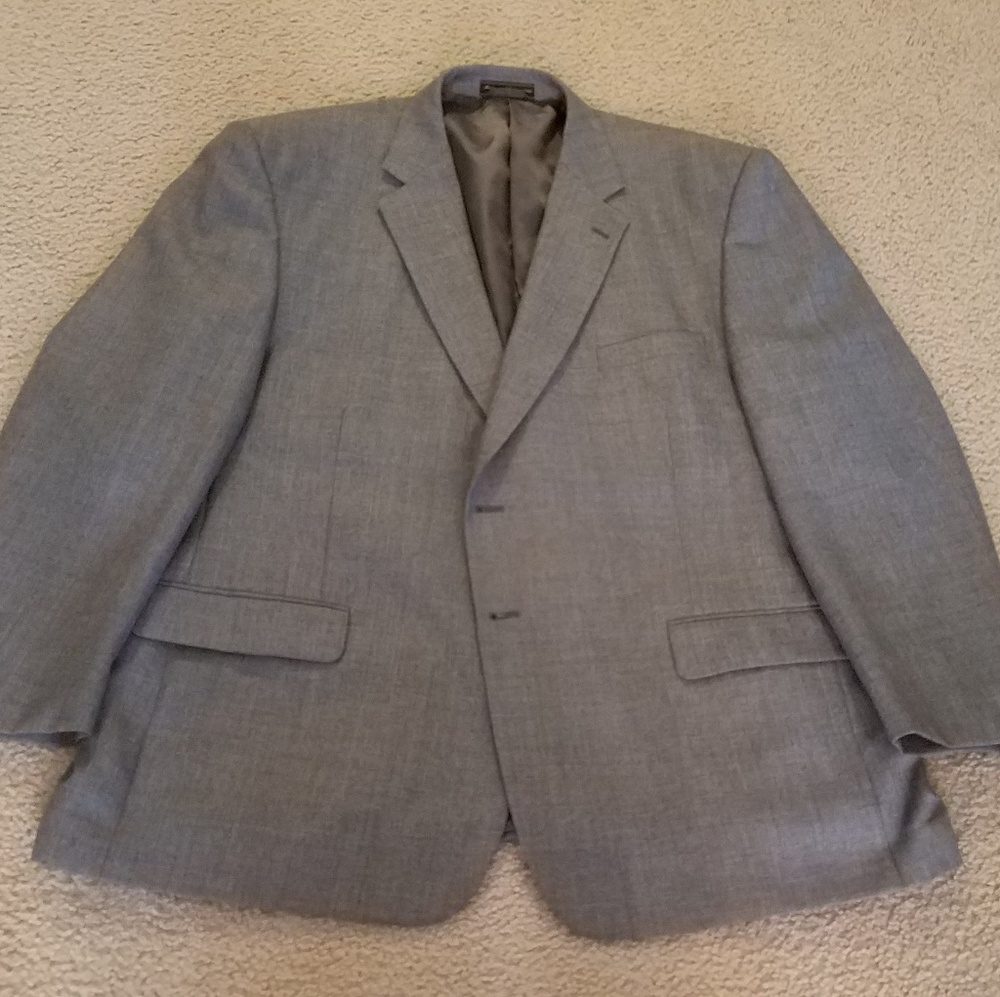 Mens gray suit jacket